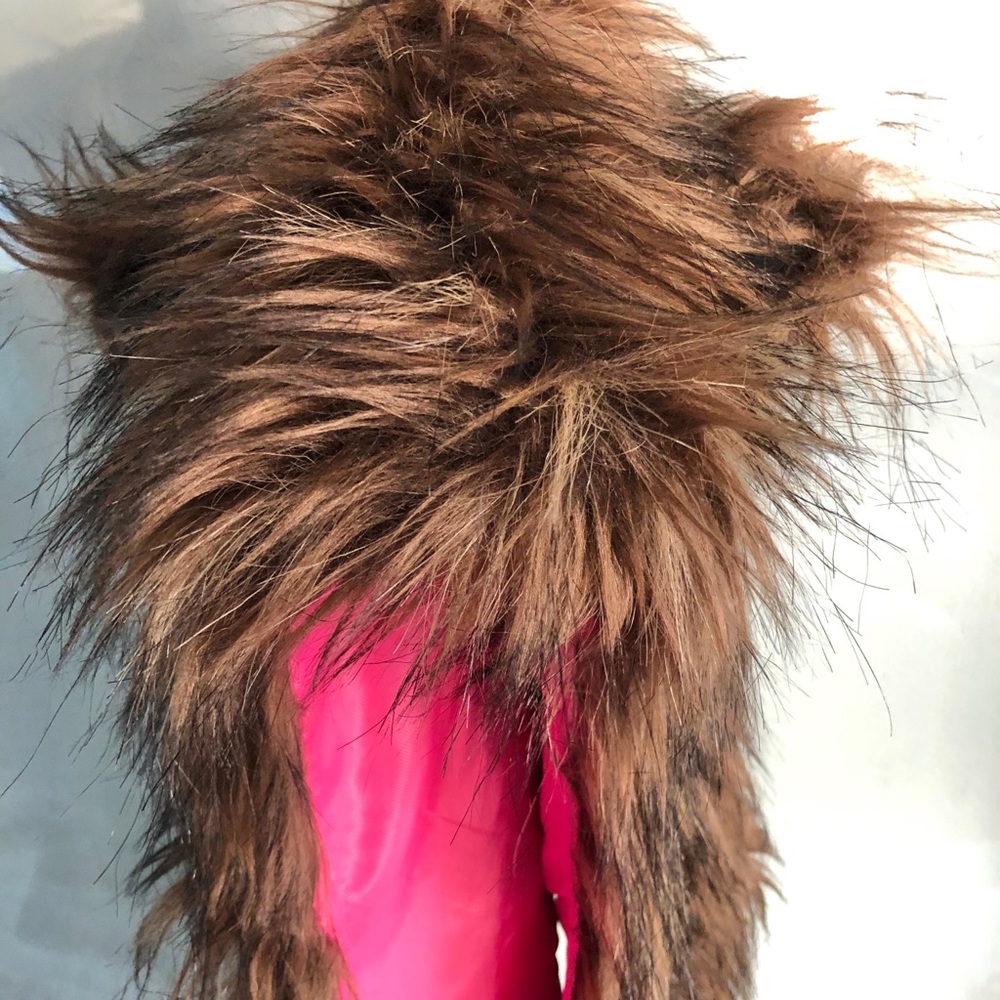SKAIST TAYLOR Neimun Marcus Faux Fur Hat Scarf - Picture 4 of 8